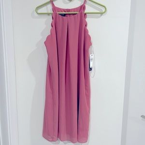 (2/$25) A.Byer scalloped dress